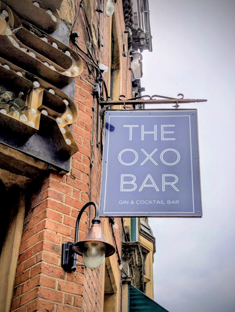 A gin and cocktail bar in Oxford.